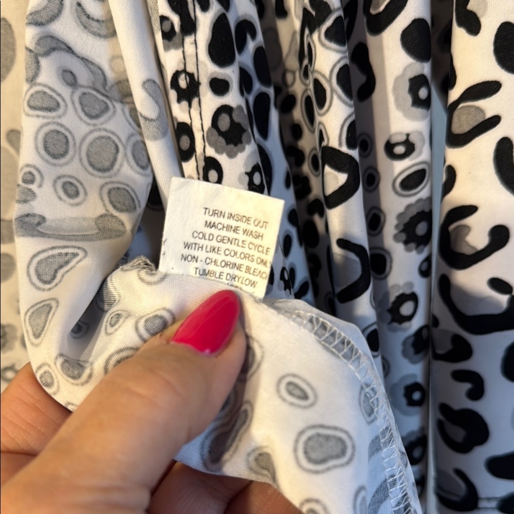 Isabella Rodriguez Leopard Print Open Front Toppe… - image 4